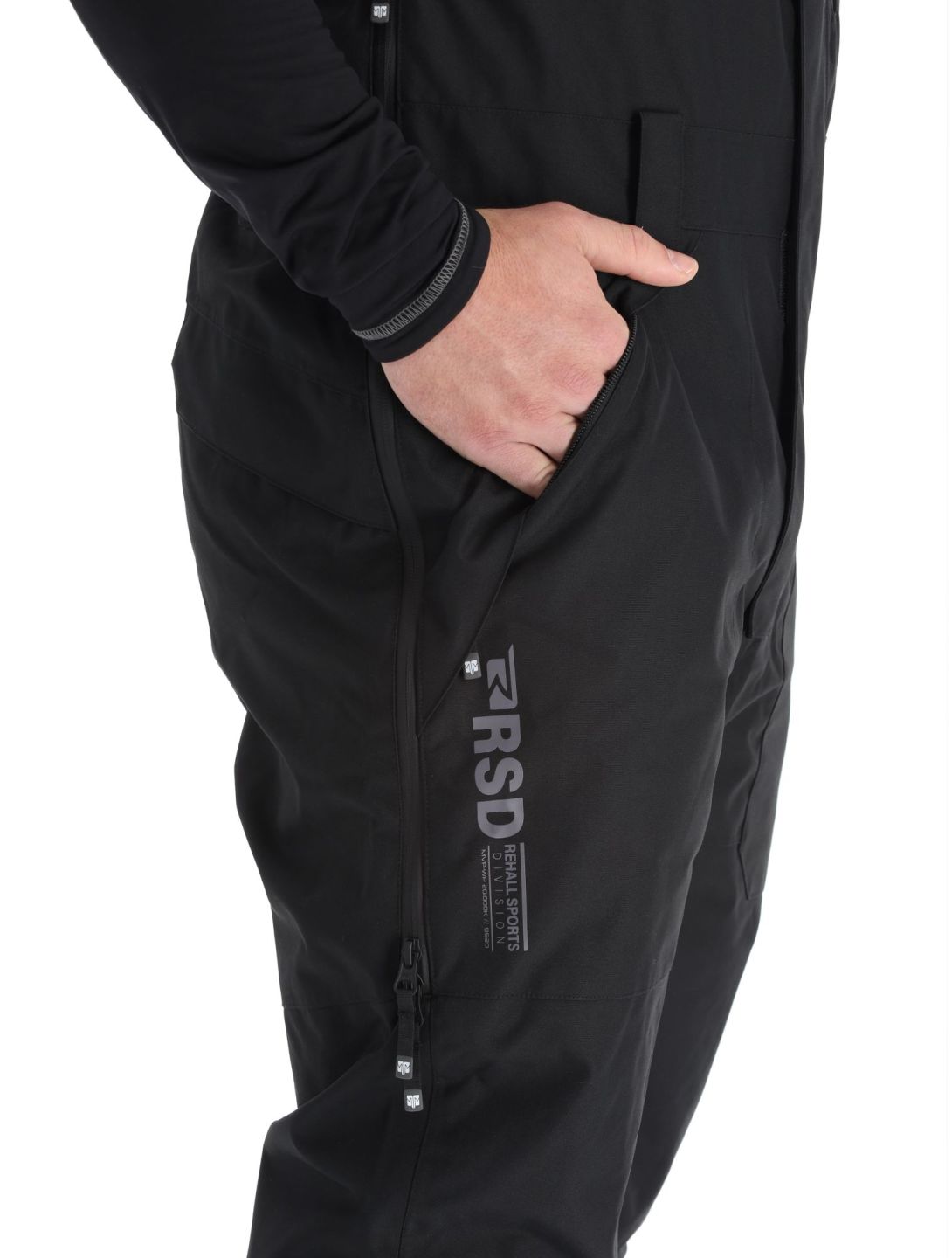 Rehall, Drixx-R pantaloni da sci uomo Black nero 