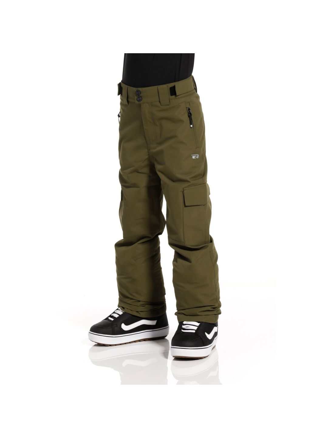 Rehall, Edge-R-Jr. pantaloni da sci bambino olive night verde 