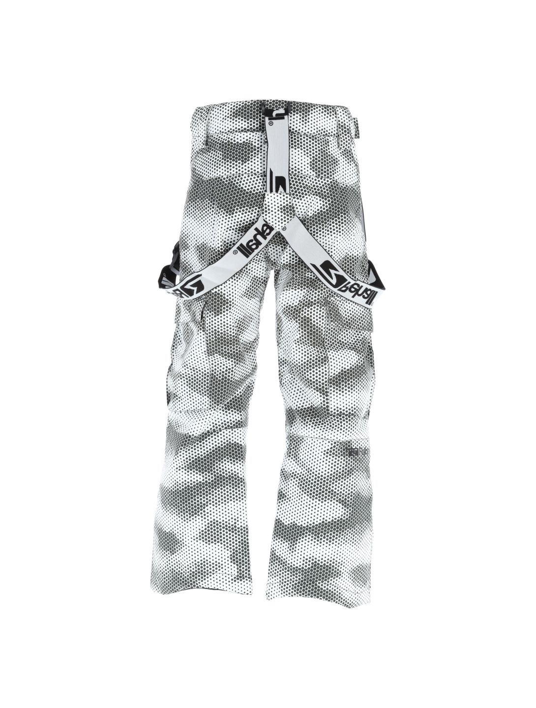 Rehall, Edge-R-Jr pantaloni da sci bambino camo bianco