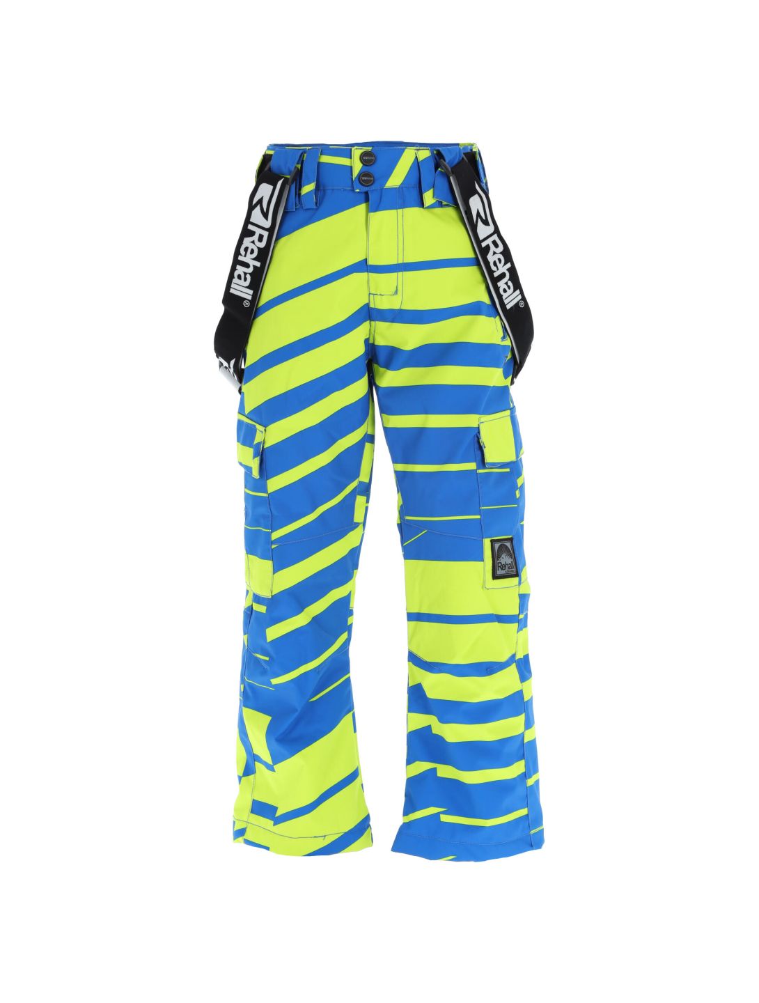 Rehall, Edge-R-Jr pantaloni da sci bambino slants lime verde