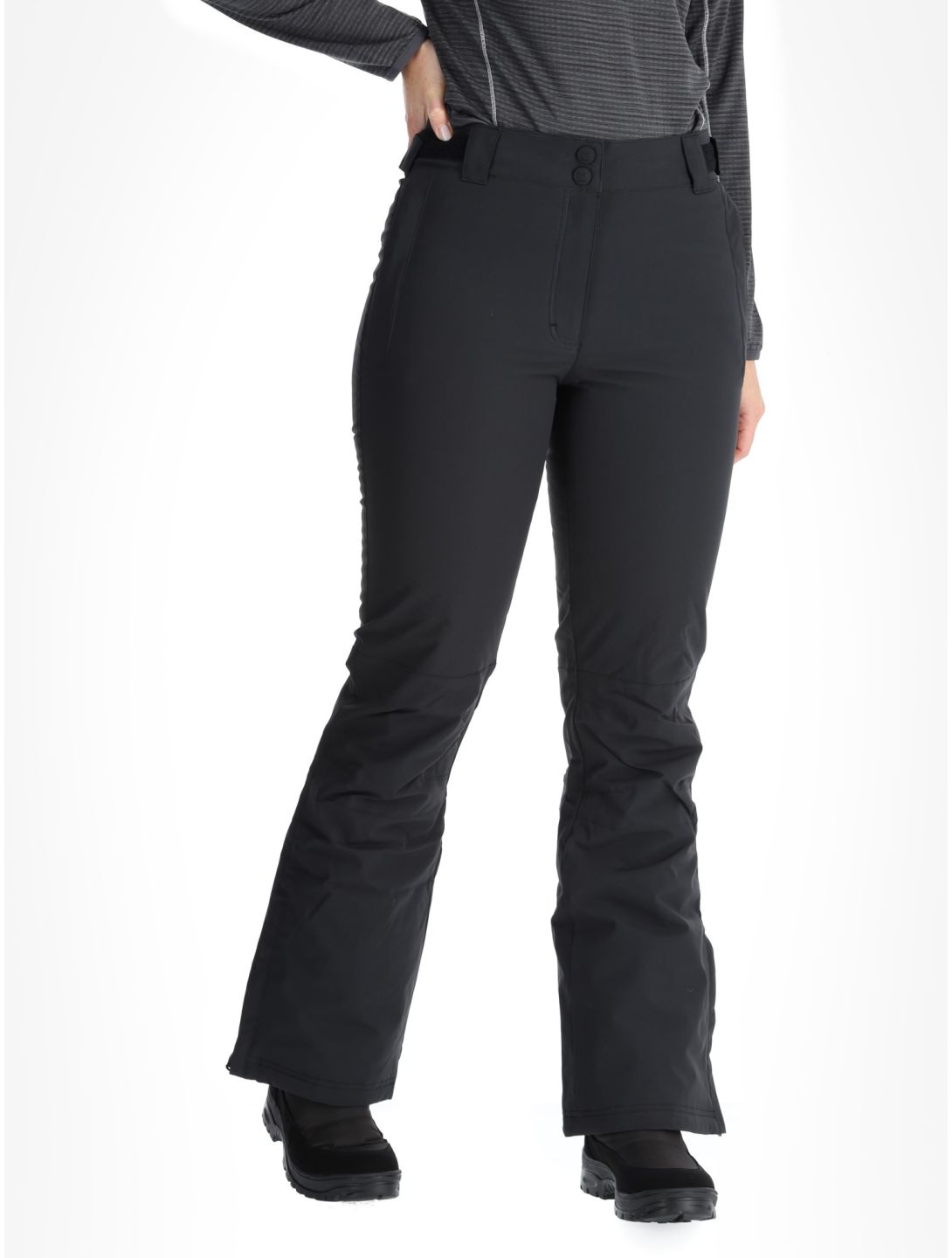 Rehall, Eva-R pantaloni da sci donna Caviar nero 