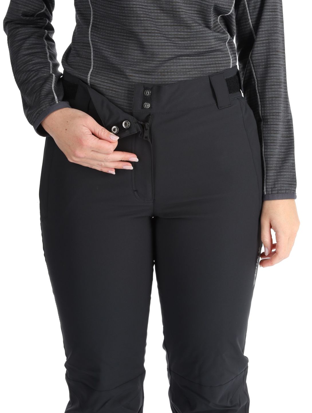 Rehall, Eva-R pantaloni da sci donna Caviar nero 