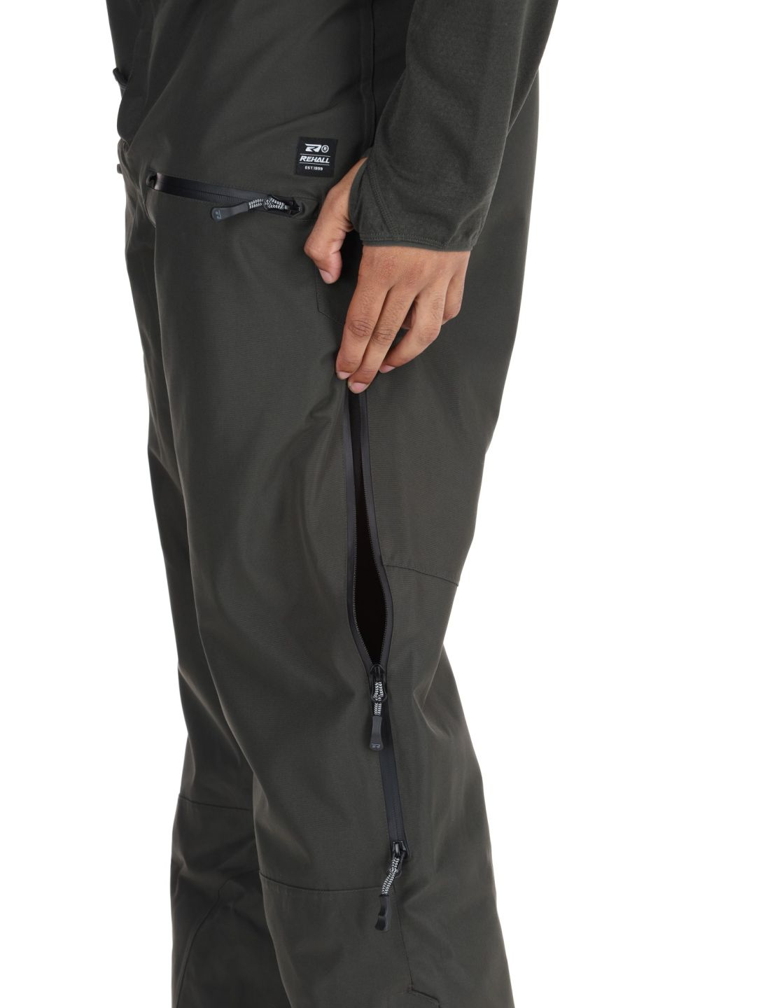 Rehall, Freaze-R pantaloni da sci uomo Graphite grigio 