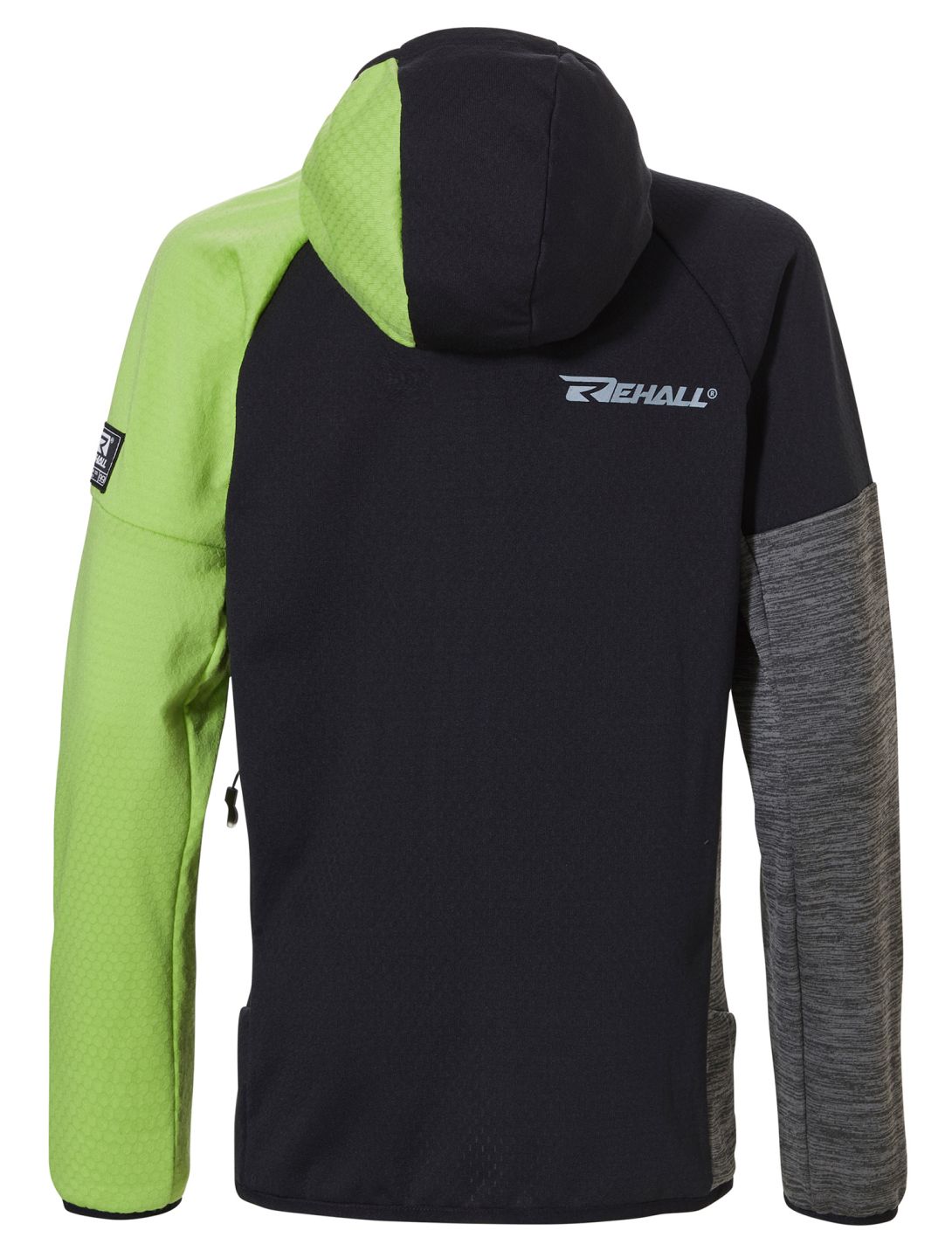 Rehall, Hype-R-Jr. gilet bambino Lime Green grigio, nero, verde 