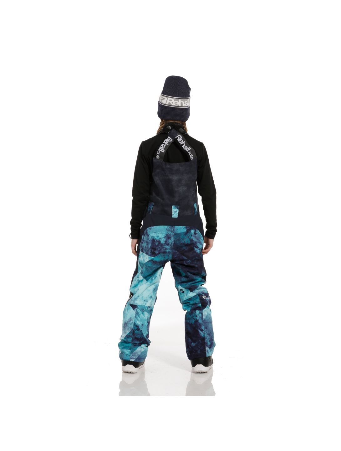 Rehall, Katy-R-Jr pantaloni da sci bambino graphic aqua blu