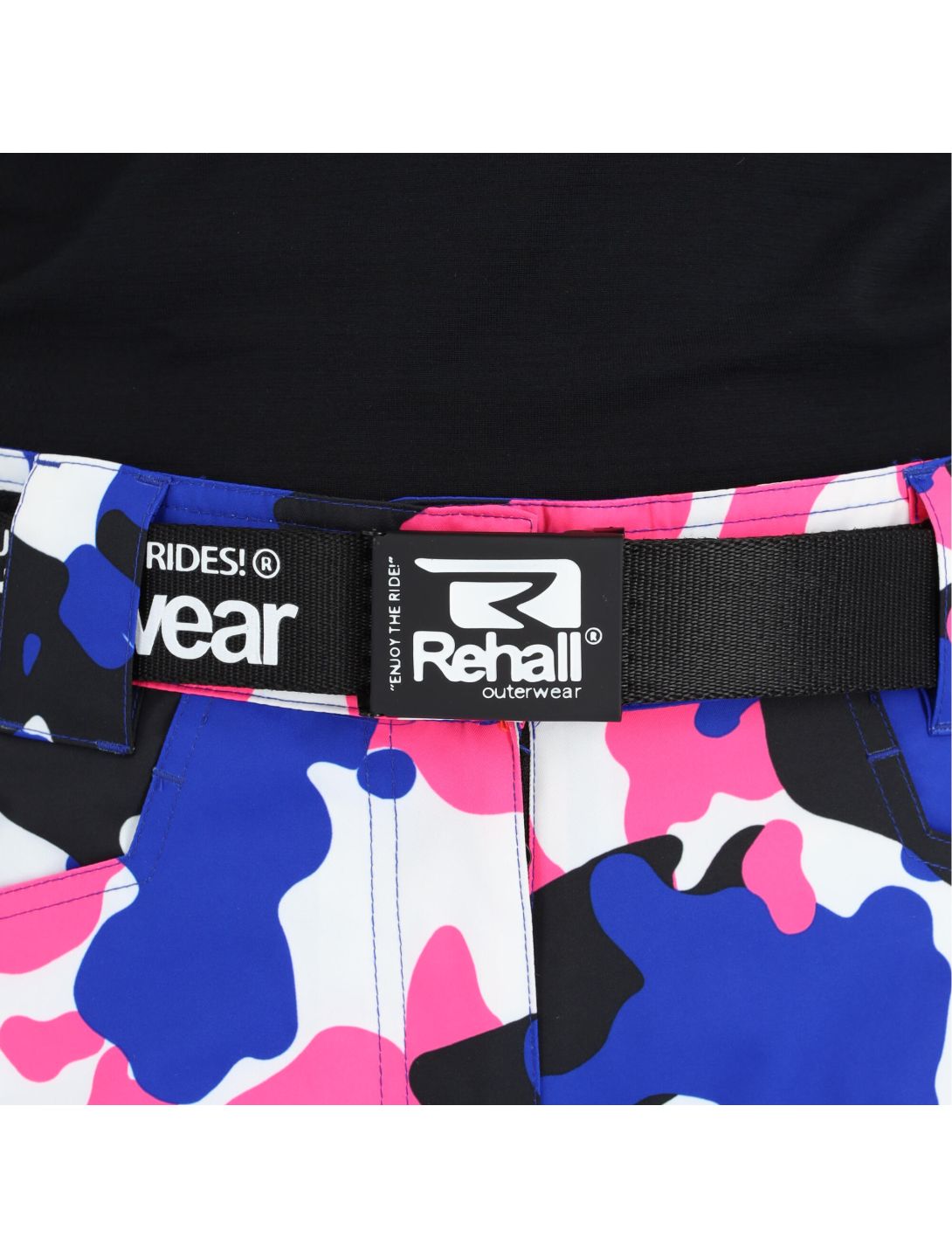 Rehall, Keely-R pantaloni da sci donna camo rosa