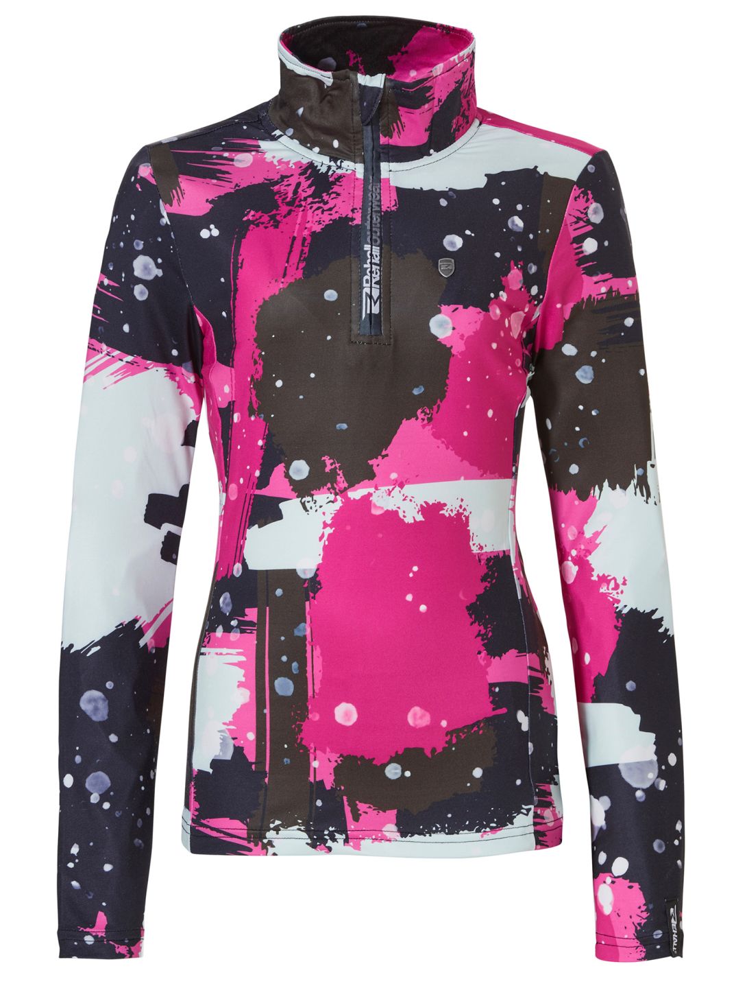 Rehall, Kimi-R-Jr. maglia termica bambino Camo Abstract Brite Pink multicolorato, rosa 