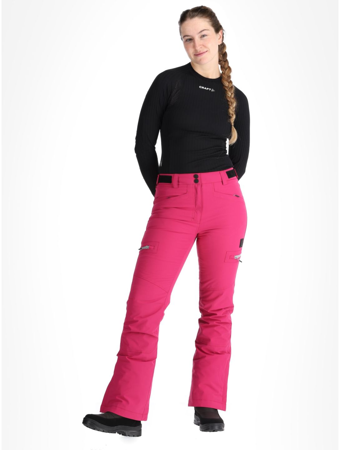 Rehall, Kyle-R pantaloni da sci donna Festival Fuchsia viola 