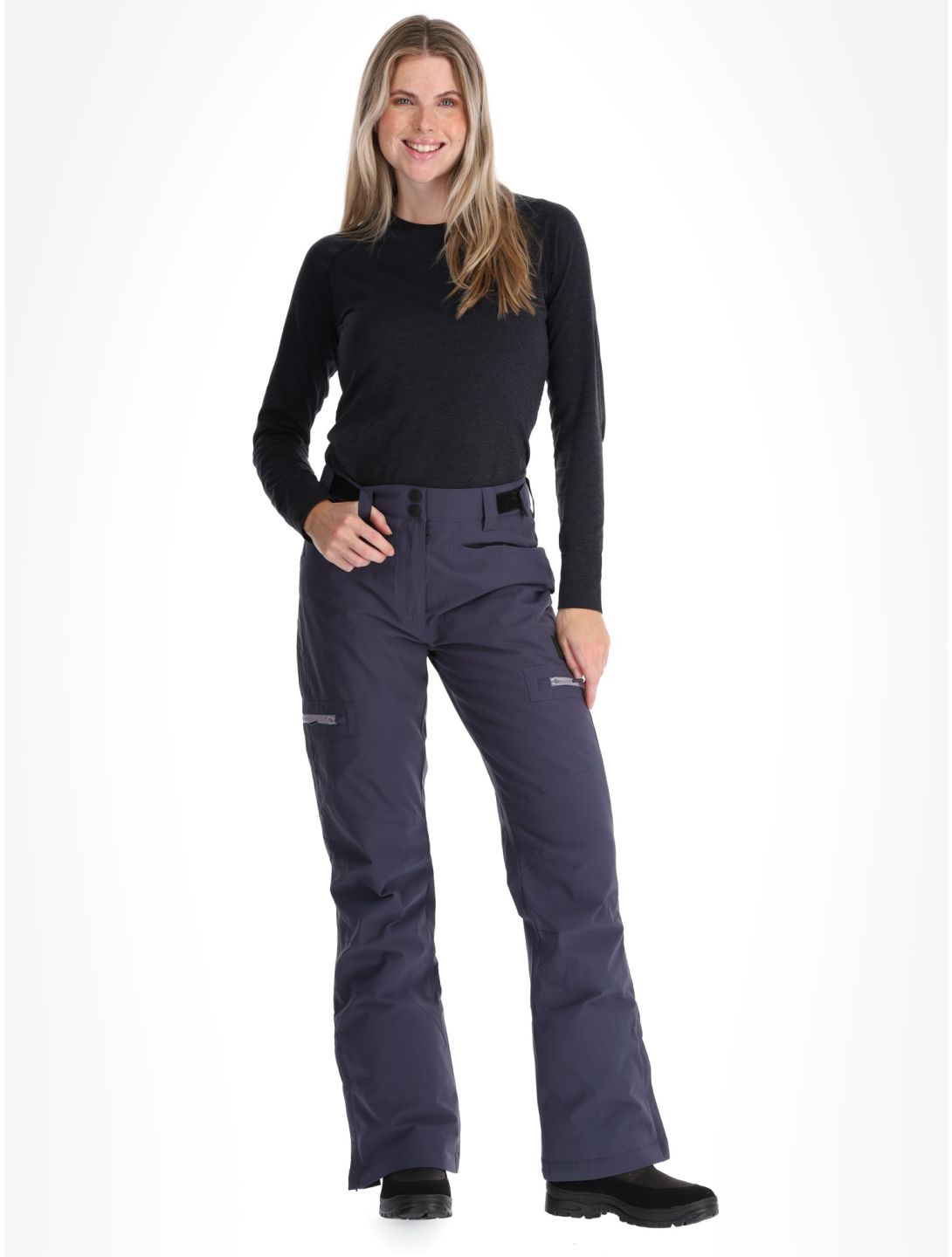 Rehall, Kyle-R pantaloni da sci donna Graphite grigio 