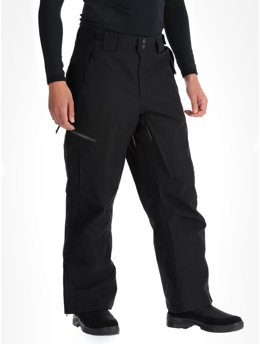 Rehall, Laricks-R pantaloni da sci uomo Black nero 