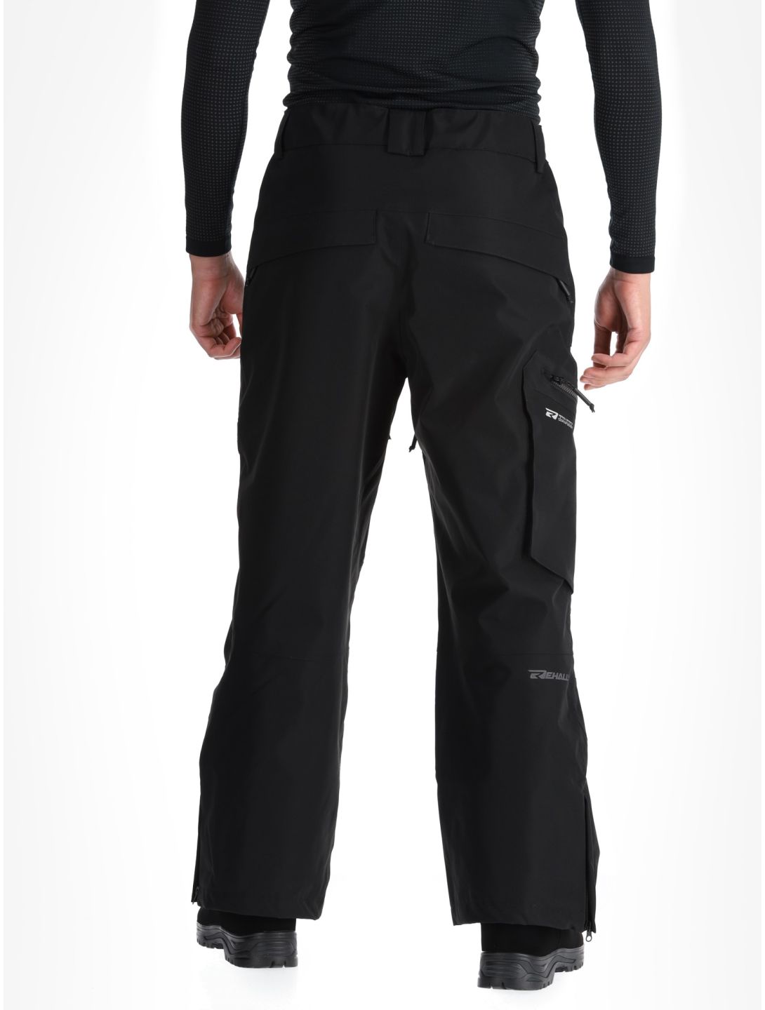 Rehall, Laricks-R pantaloni da sci uomo Black nero 