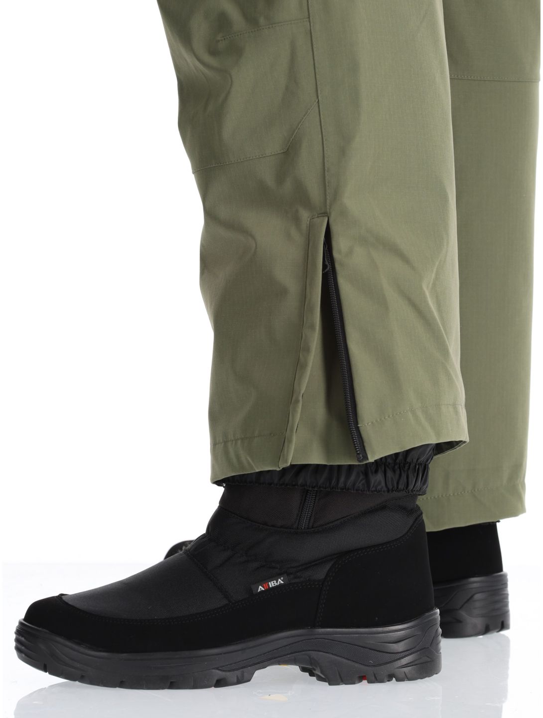 Rehall, Laricks-R pantaloni da sci uomo Moss verde 