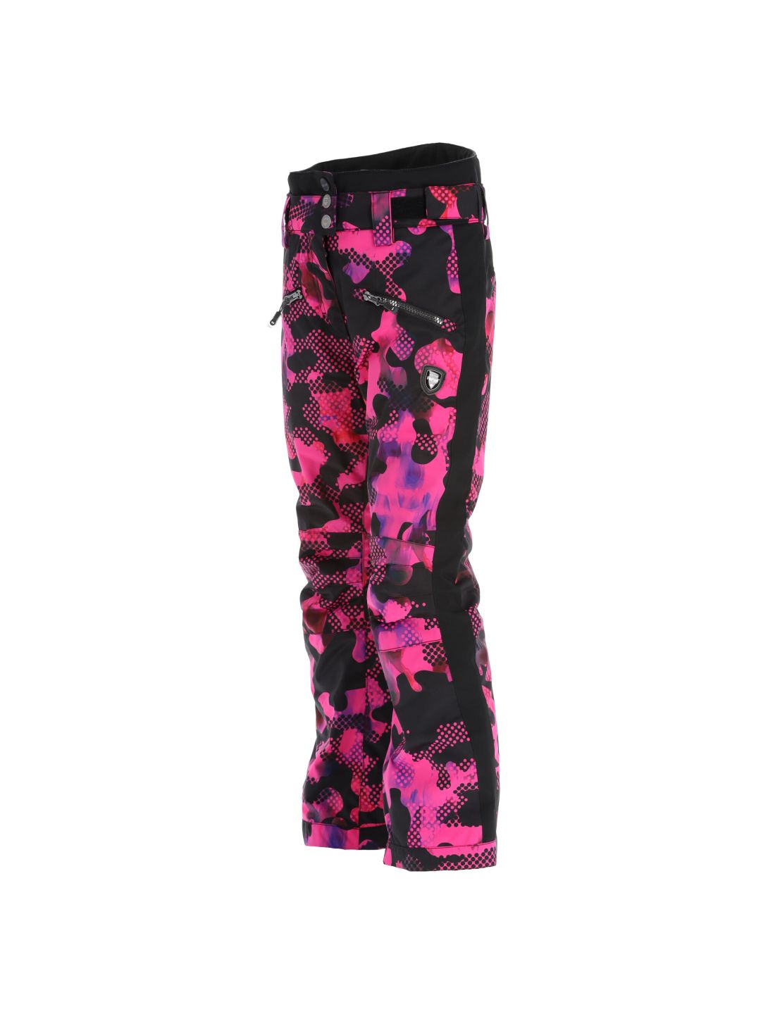 Rehall, Latoya-R-Jr pantaloni da sci bambino popart camo fuchsia rosa