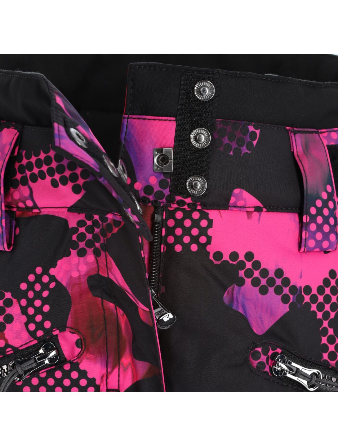 Rehall, Latoya-R-Jr pantaloni da sci bambino popart camo fuchsia rosa