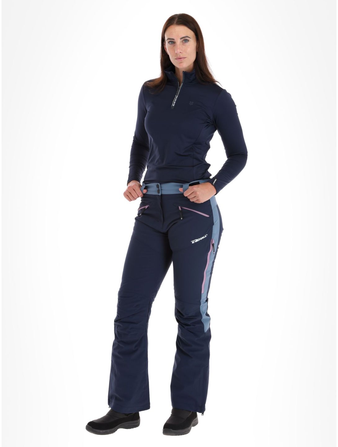 Rehall, Lena-R pantaloni da sci donna Navy blu 