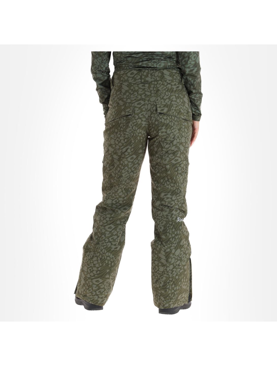 Rehall, Lise-R pantaloni da sci donna dusty panther verde 