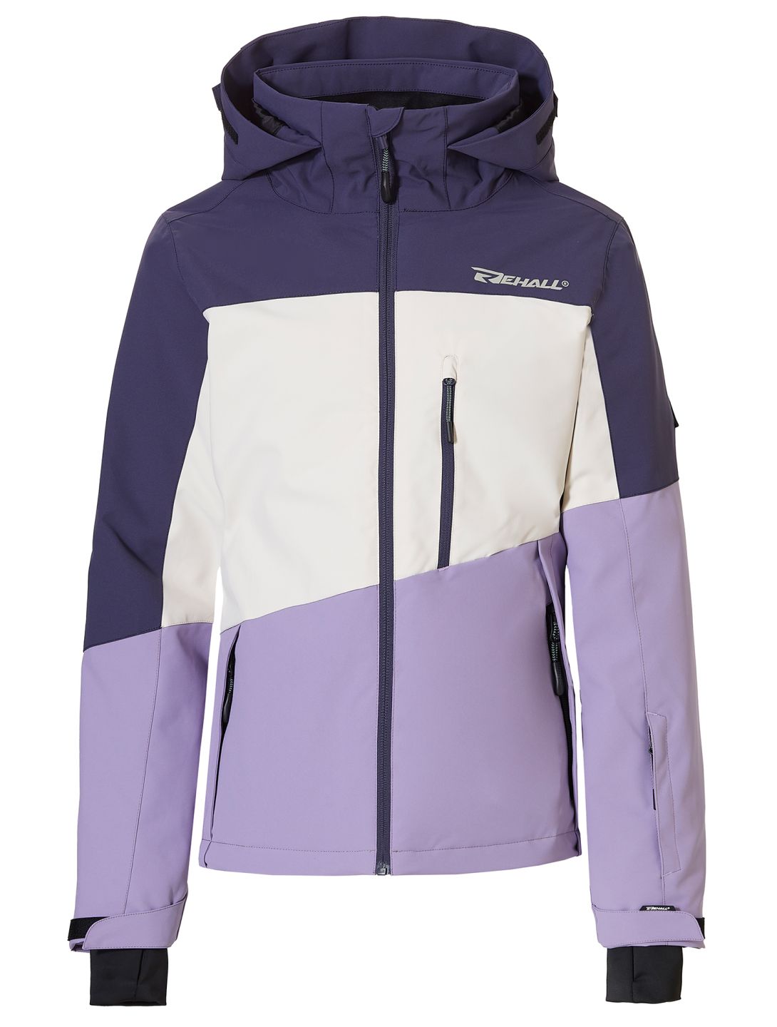 Rehall, Liv-R giacca sci bambino Dusk beige, viola 