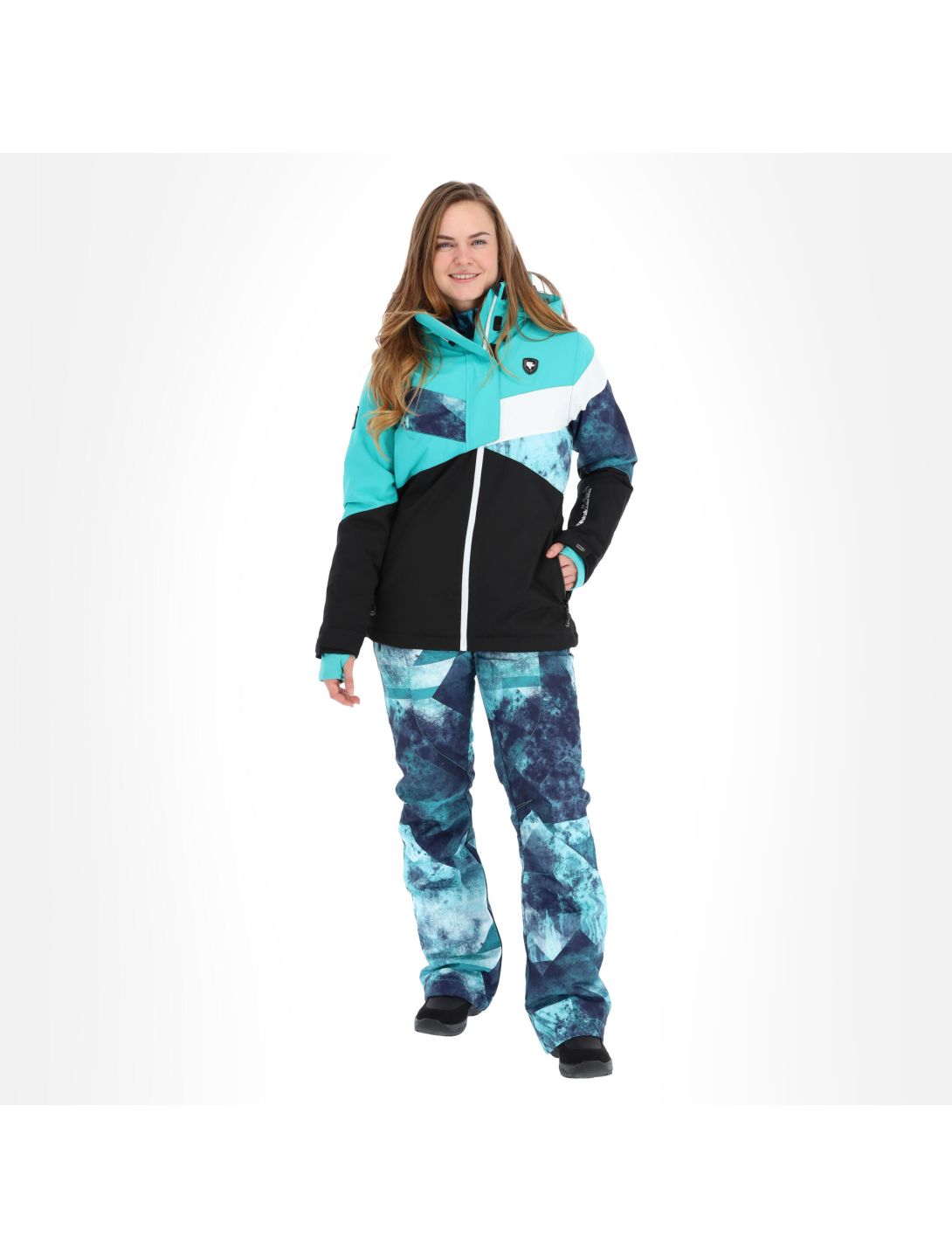 Rehall, Logan-R giacca sci donna aqua blu