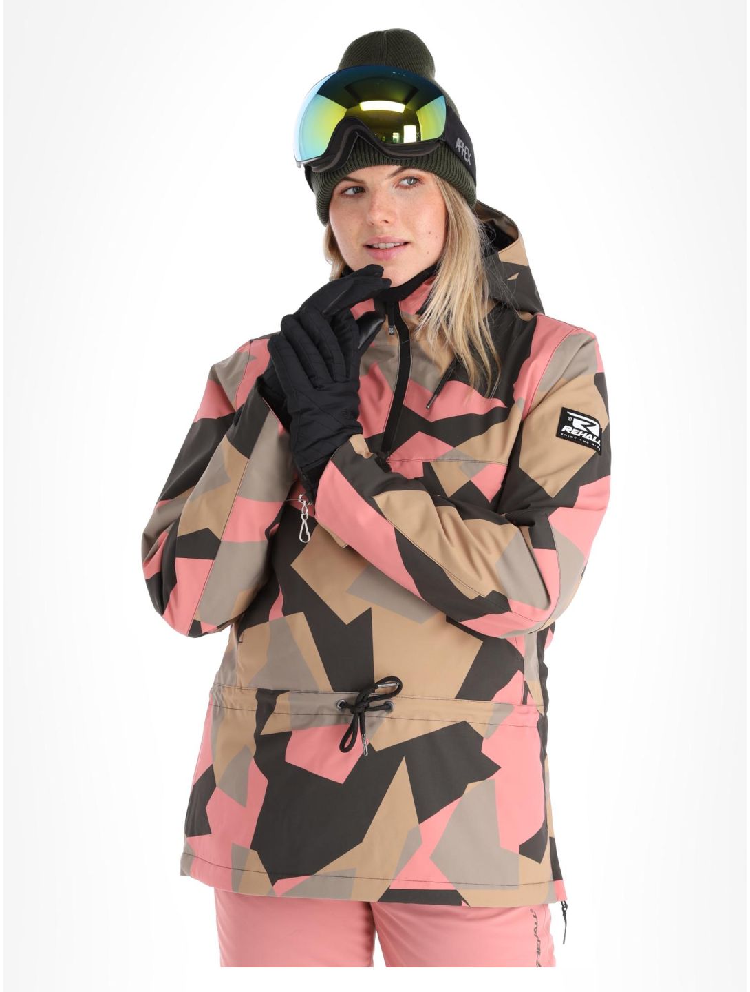 Rehall, Loiza-R anorak donna Camo Rose rosa 