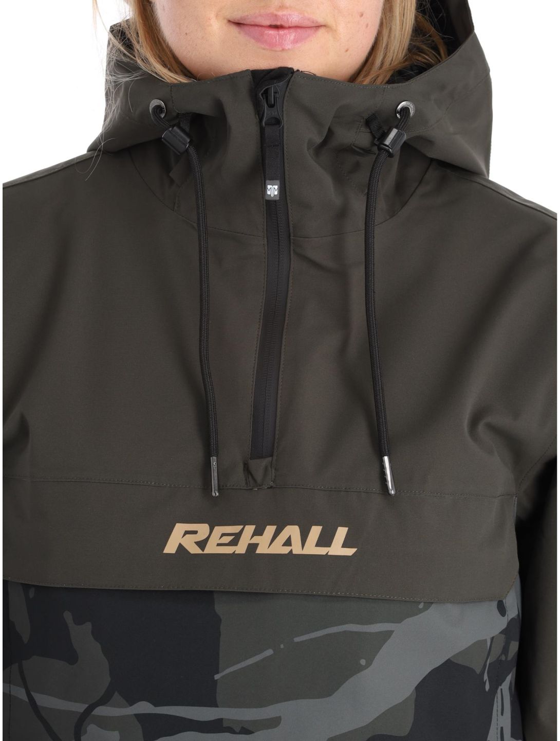 Rehall, Loiza-R anorak donna Trashed Graphite grigio 