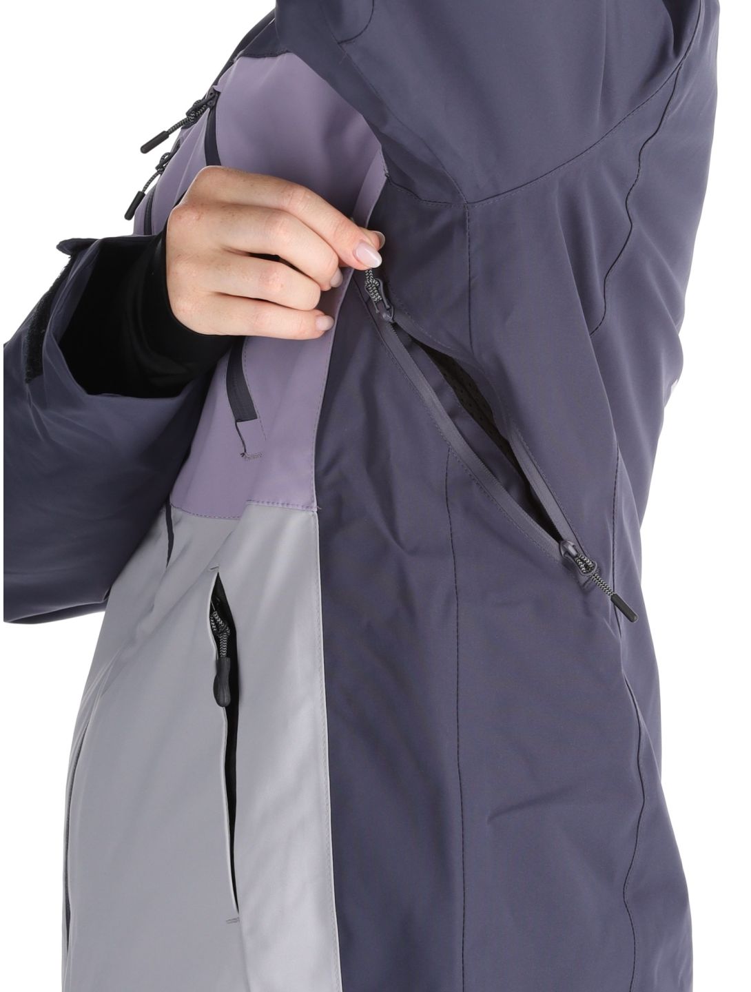 Rehall, Meave-R giacca sci donna Graphite grigio, viola 