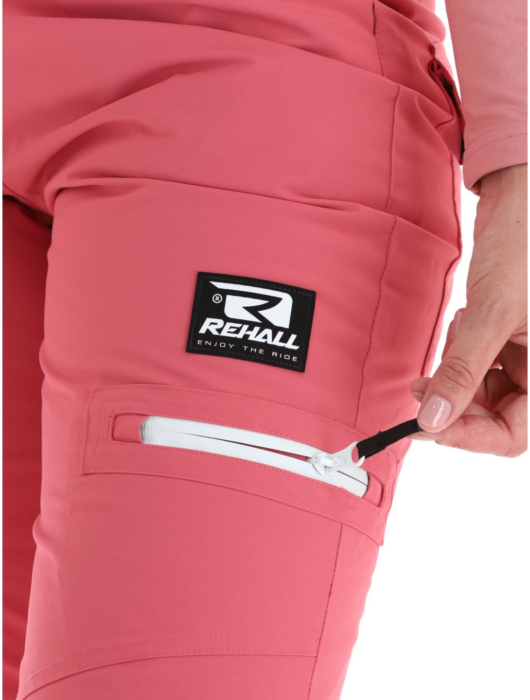 Rehall, Nori-R pantaloni da sci donna Slate Rose rosa 