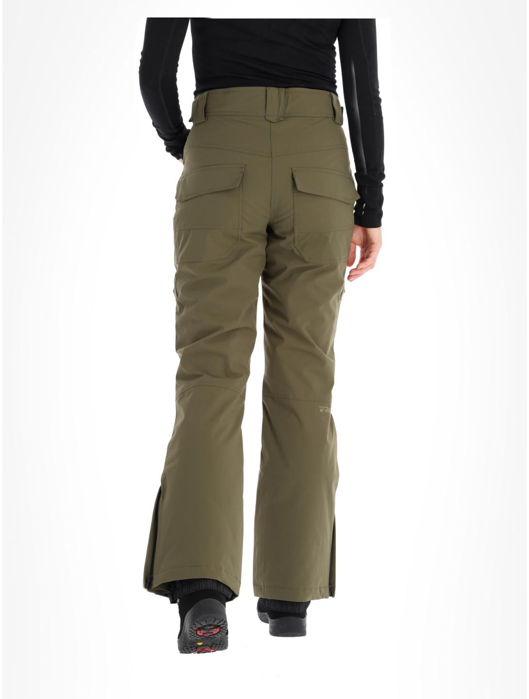 Rehall, Nori-R pantaloni da sci donna Olive verde 