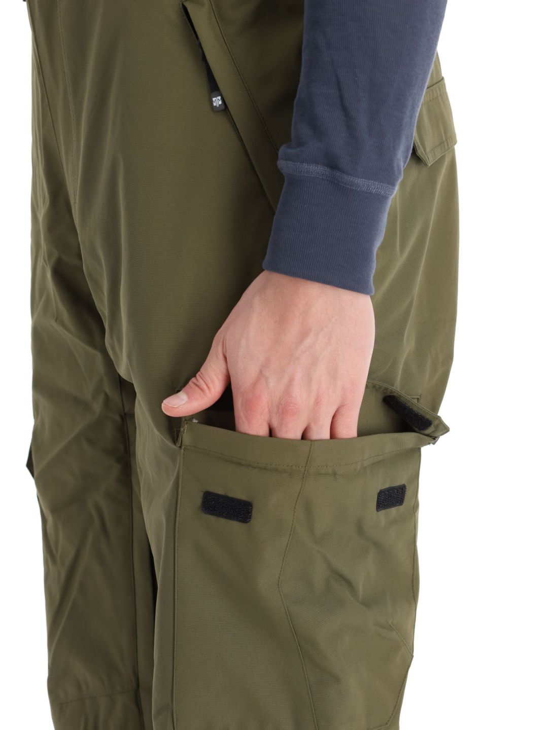 Rehall, Picker-R pantaloni da sci uomo Olive verde 