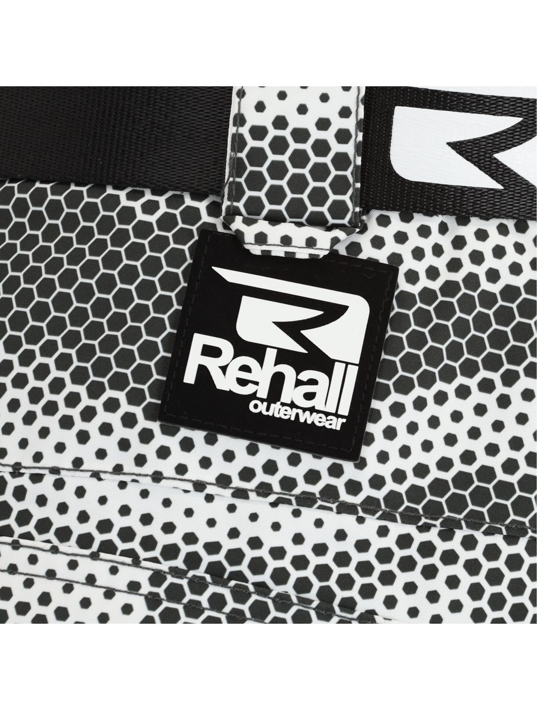 Rehall, Ride-R pantaloni da sci uomo honeycomb camo bianco