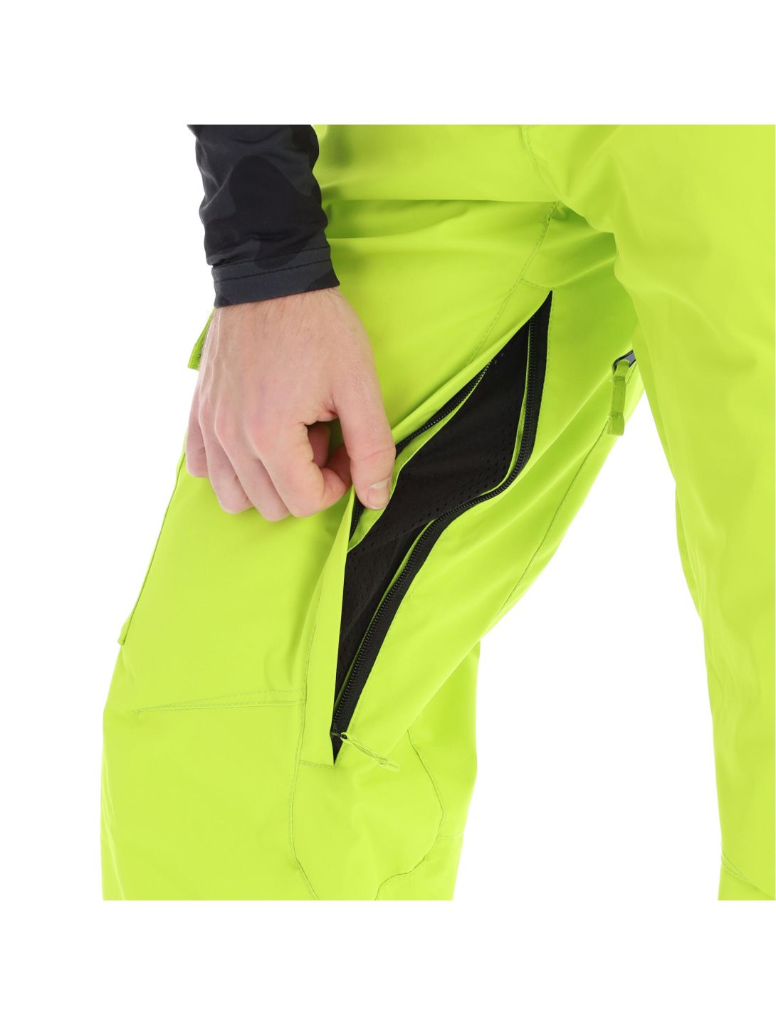 Rehall, Ride-R pantaloni da sci uomo lime verde