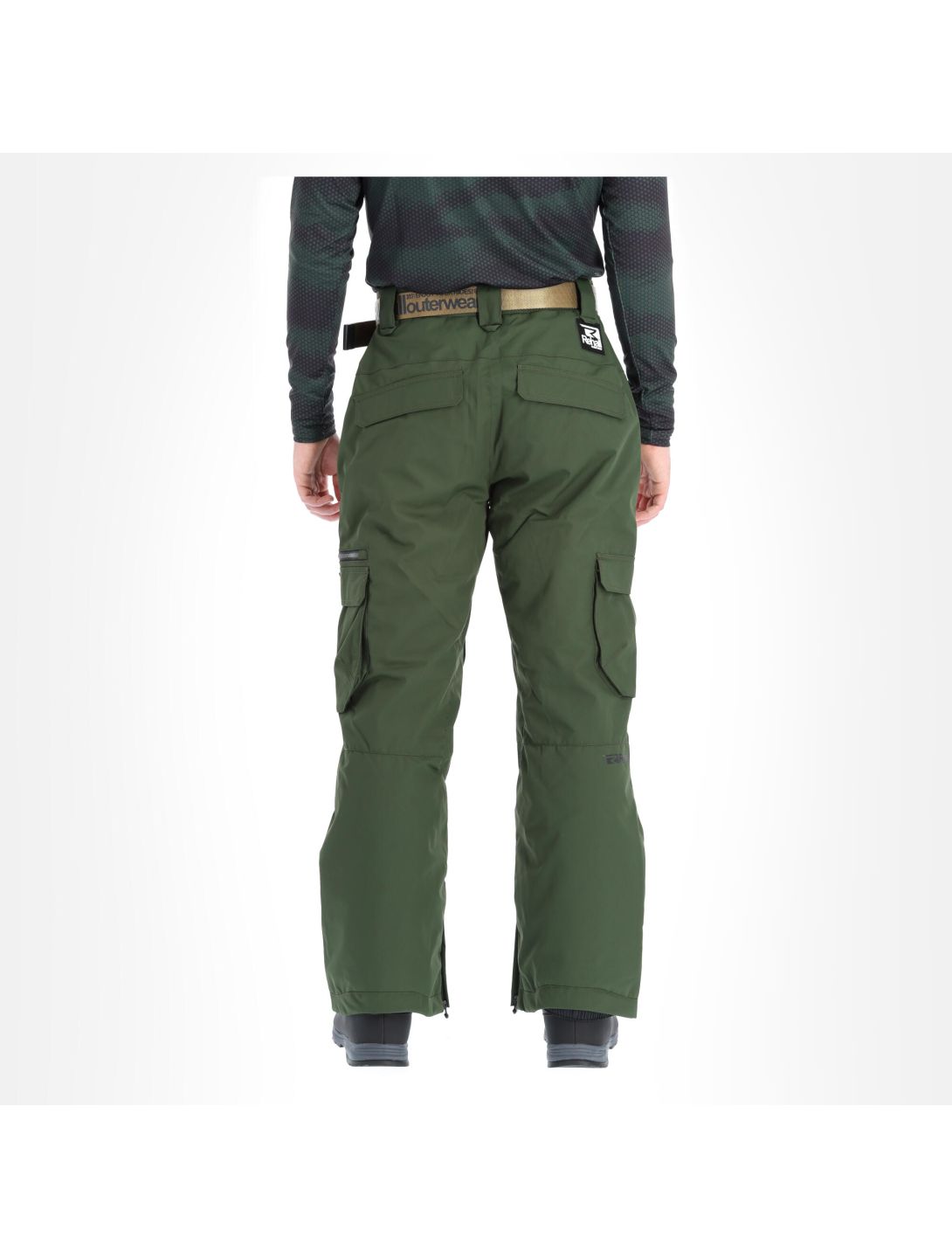 Rehall, Ride-R pantaloni da sci uomo olive verde