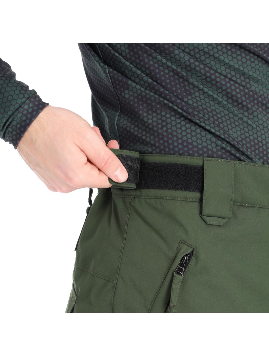 Rehall, Ride-R pantaloni da sci uomo olive verde