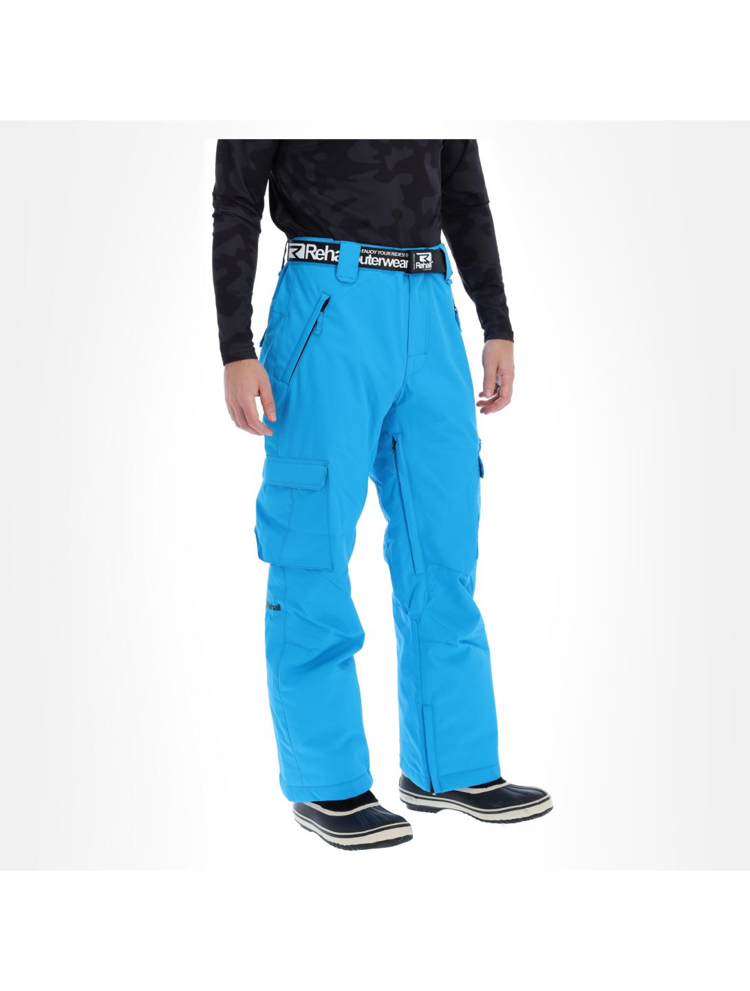 Rehall, Ride-R pantaloni da sci uomo ultra blu