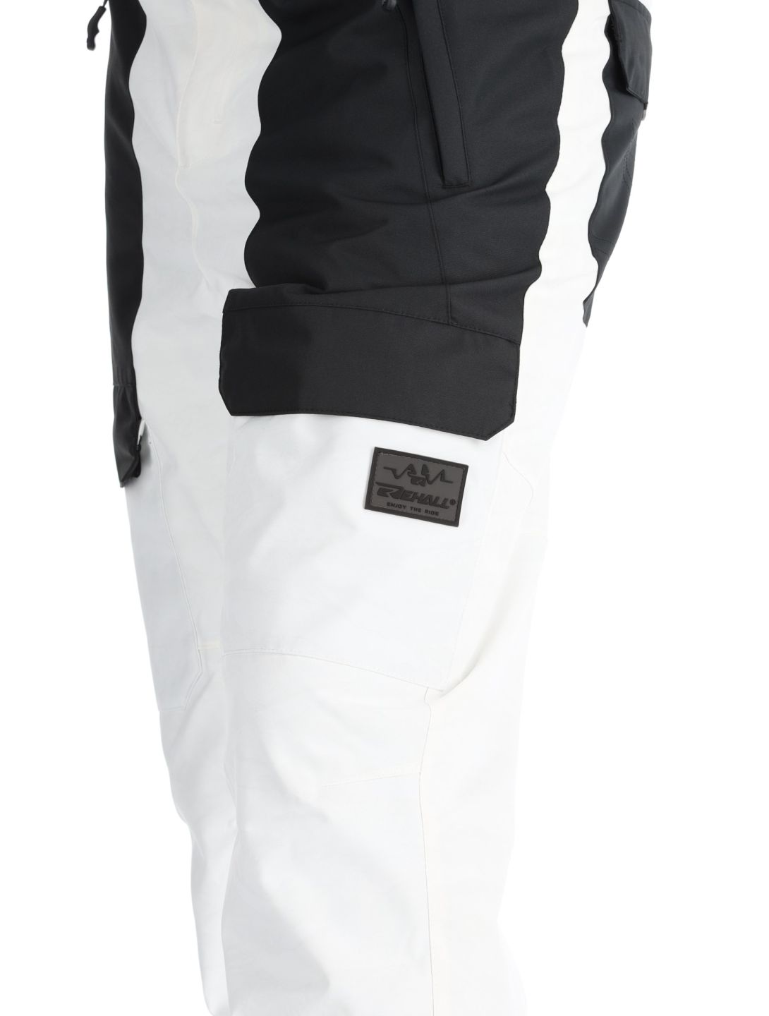 Rehall, Rinnes-R pantaloni da sci uomo White Mountains bianco 