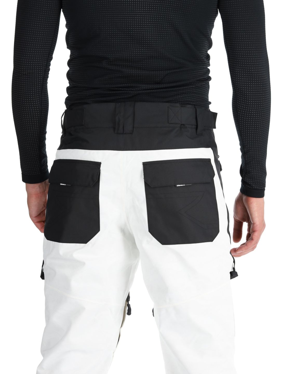 Rehall, Rinnes-R pantaloni da sci uomo White Mountains bianco 