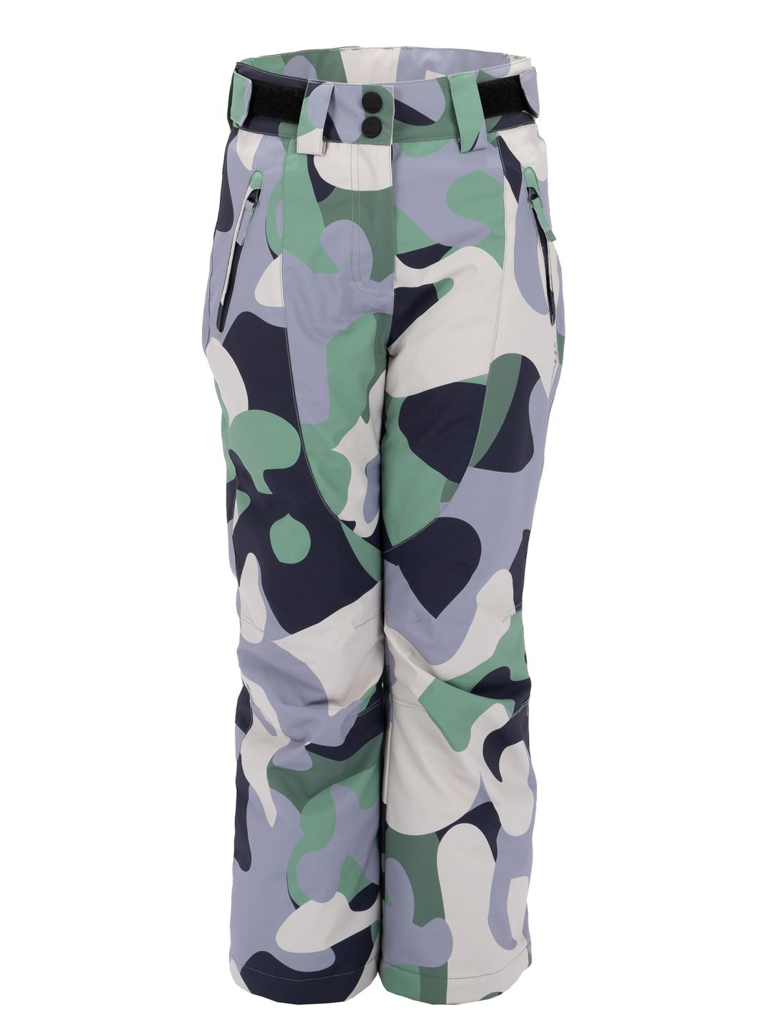 Rehall, Romana-R pantaloni da sci bambino Camo Frost verde 