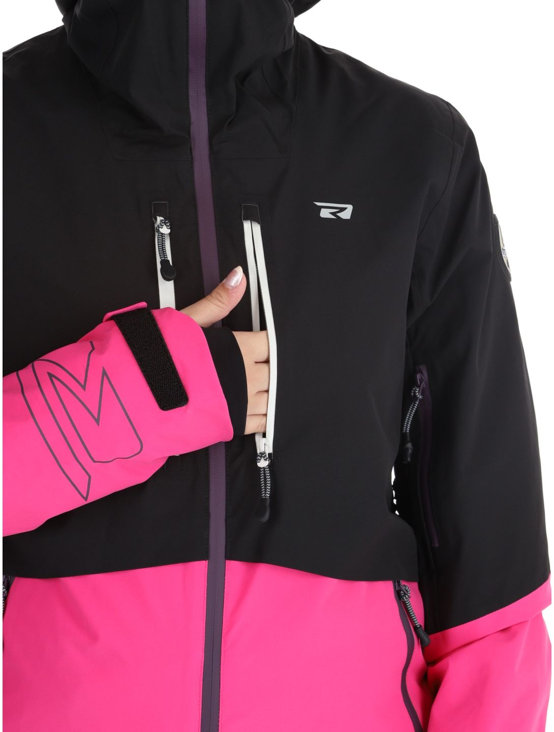 Rehall, Sabinio-R giacca sci donna Pink nero, rosa 