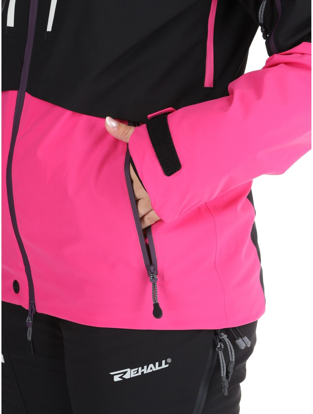 Rehall, Sabinio-R giacca sci donna Pink nero, rosa 