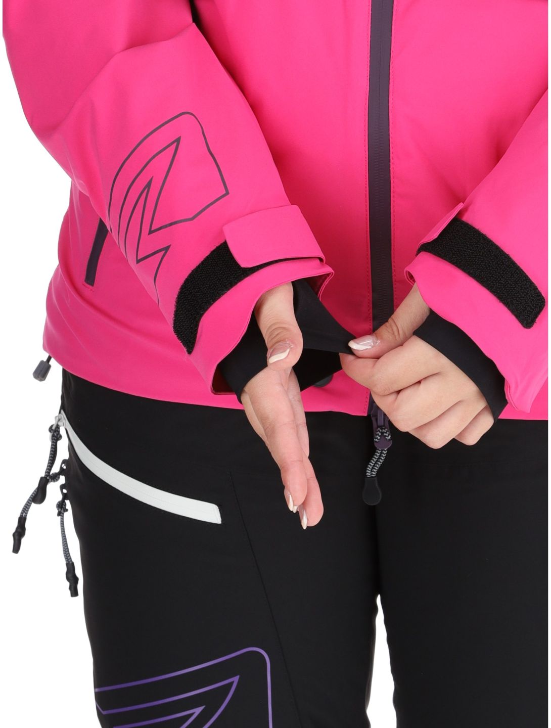 Rehall, Sabinio-R giacca sci donna Pink nero, rosa 