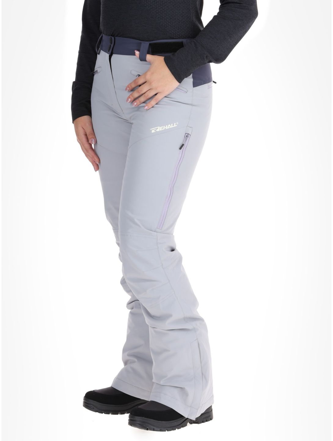 Rehall, Stormy-R pantaloni da sci donna Graphite grigio 