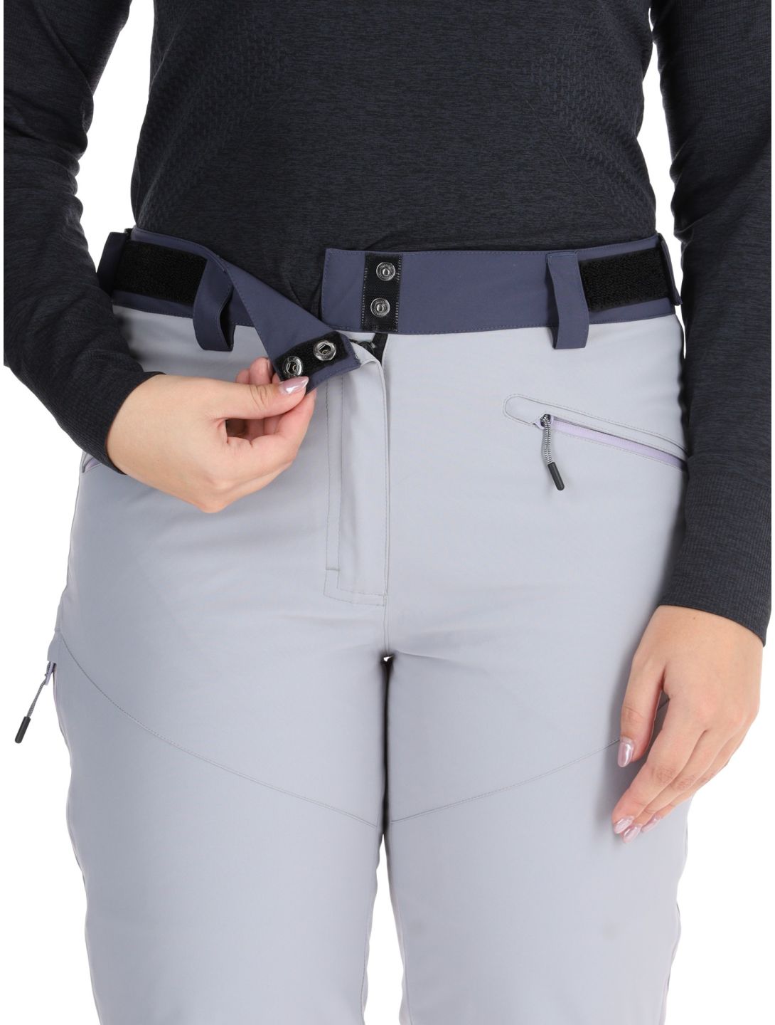 Rehall, Stormy-R pantaloni da sci donna Graphite grigio 