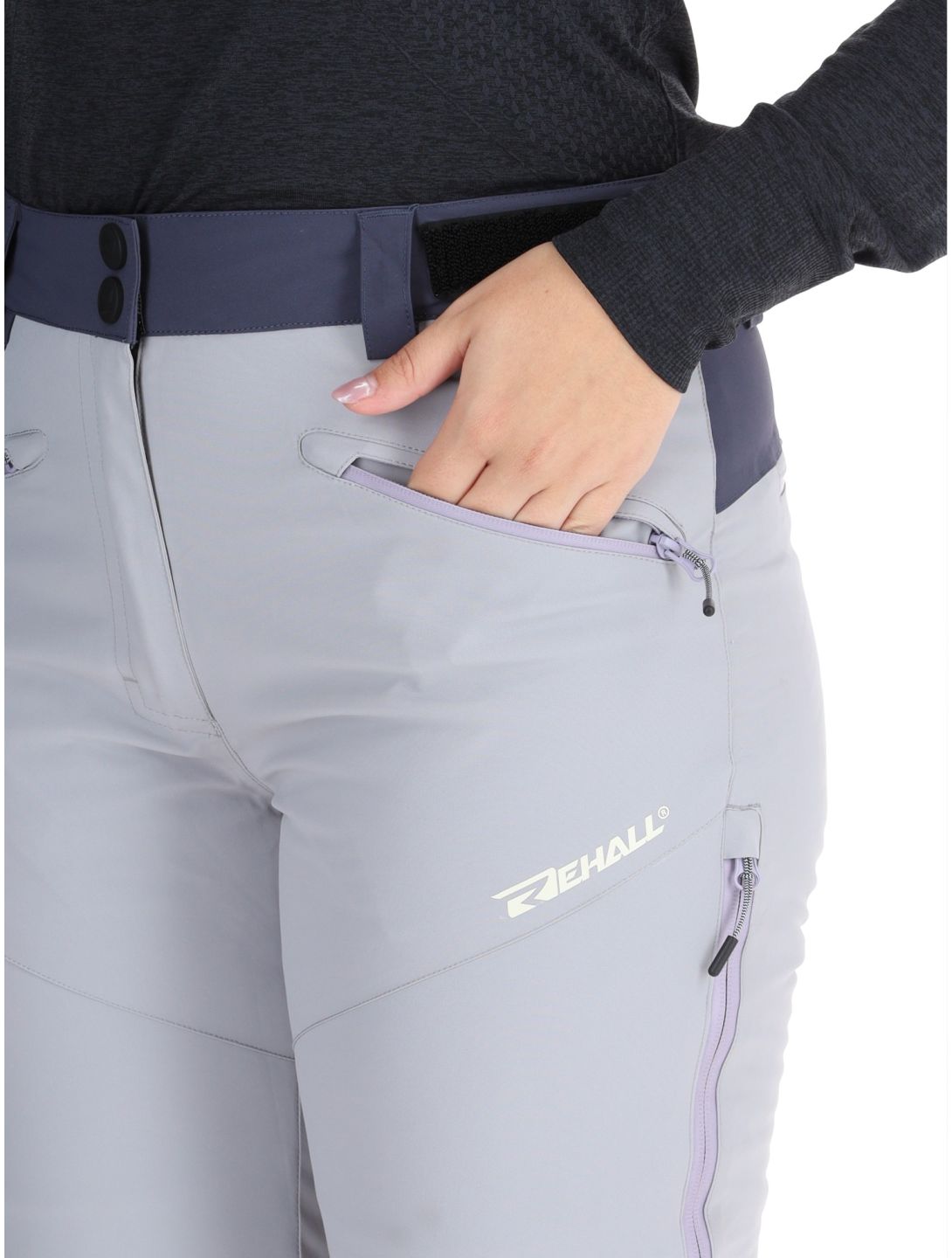 Rehall, Stormy-R pantaloni da sci donna Graphite grigio 