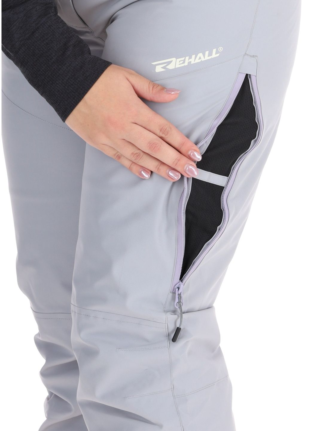 Rehall, Stormy-R pantaloni da sci donna Graphite grigio 