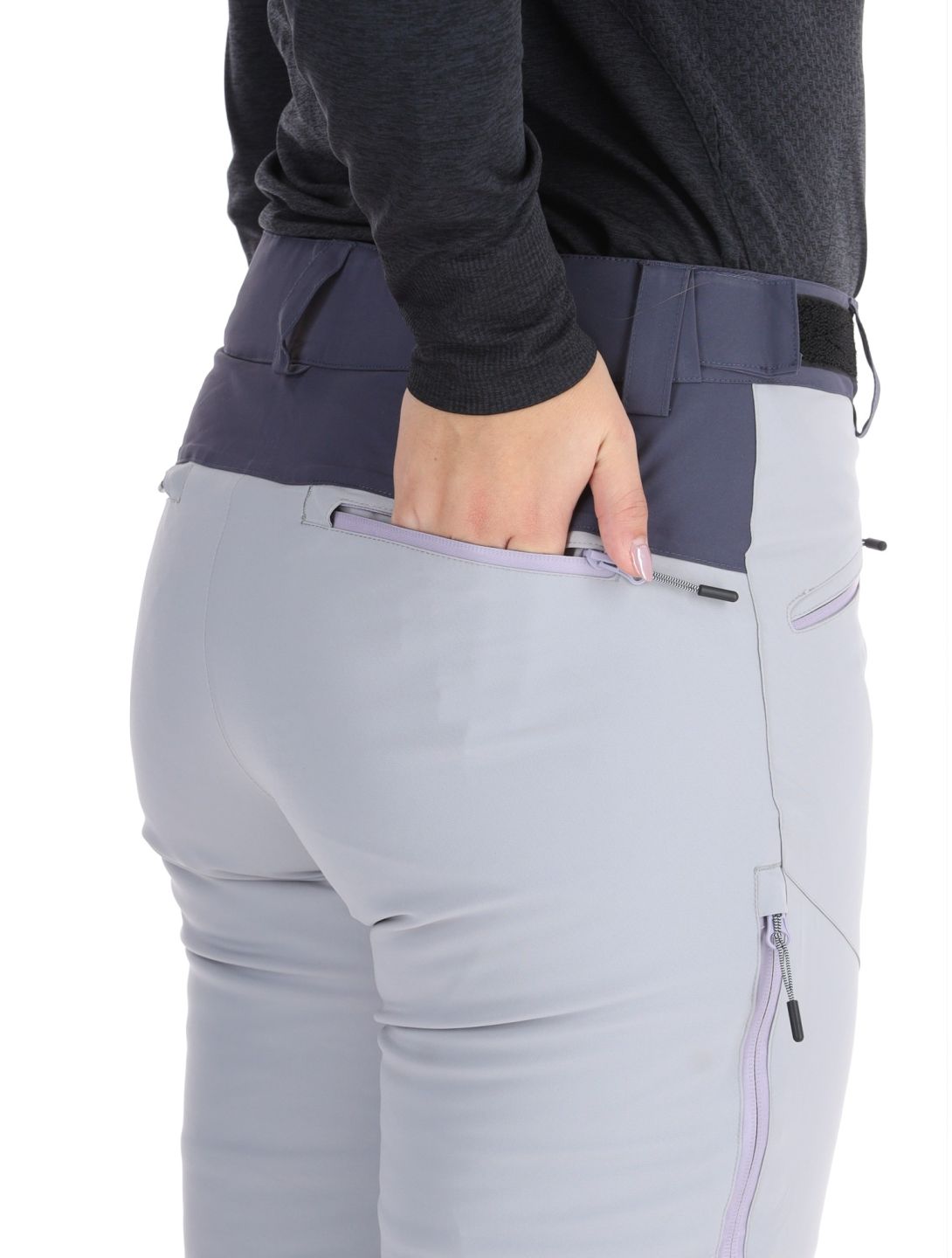 Rehall, Stormy-R pantaloni da sci donna Graphite grigio 