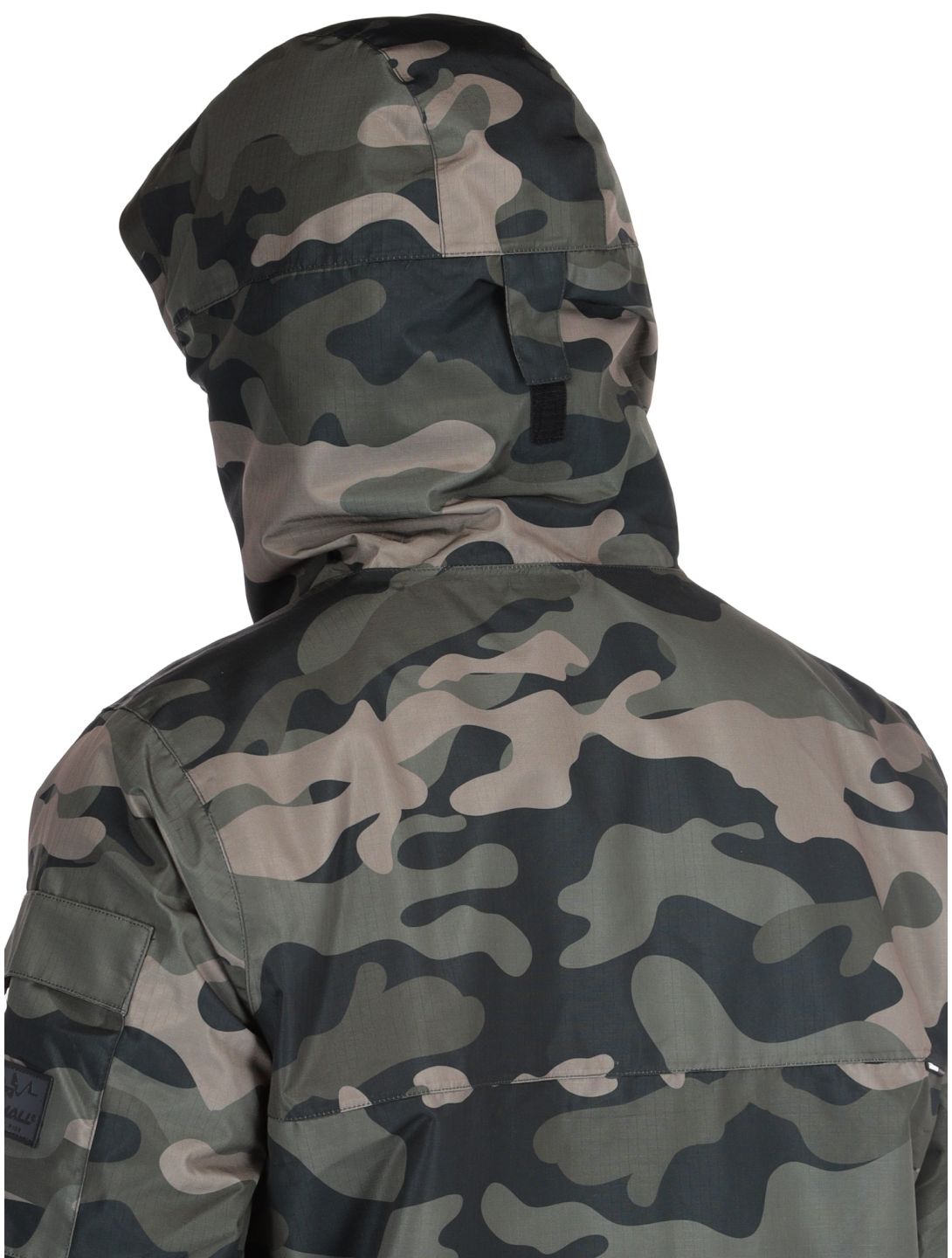 Rehall, Tabor-R anorak uomo Camo Black nero 