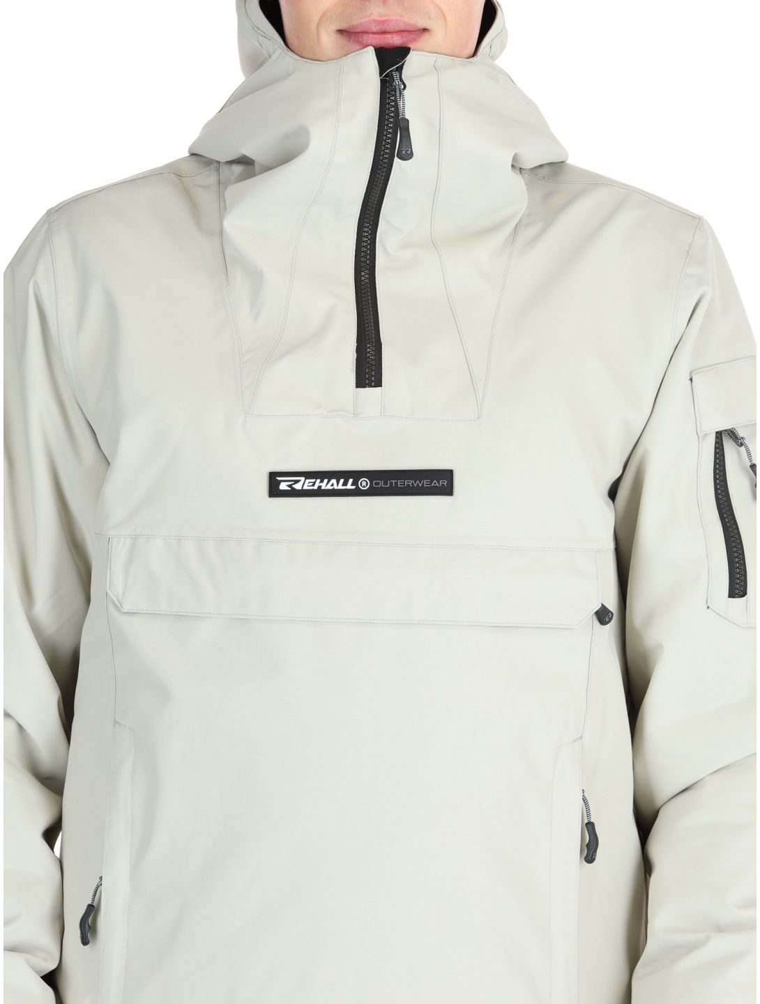 Rehall, Tabor-R anorak uomo Gravel Stone beige 