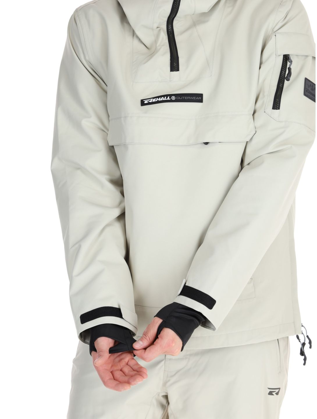 Rehall, Tabor-R anorak uomo Gravel Stone beige 