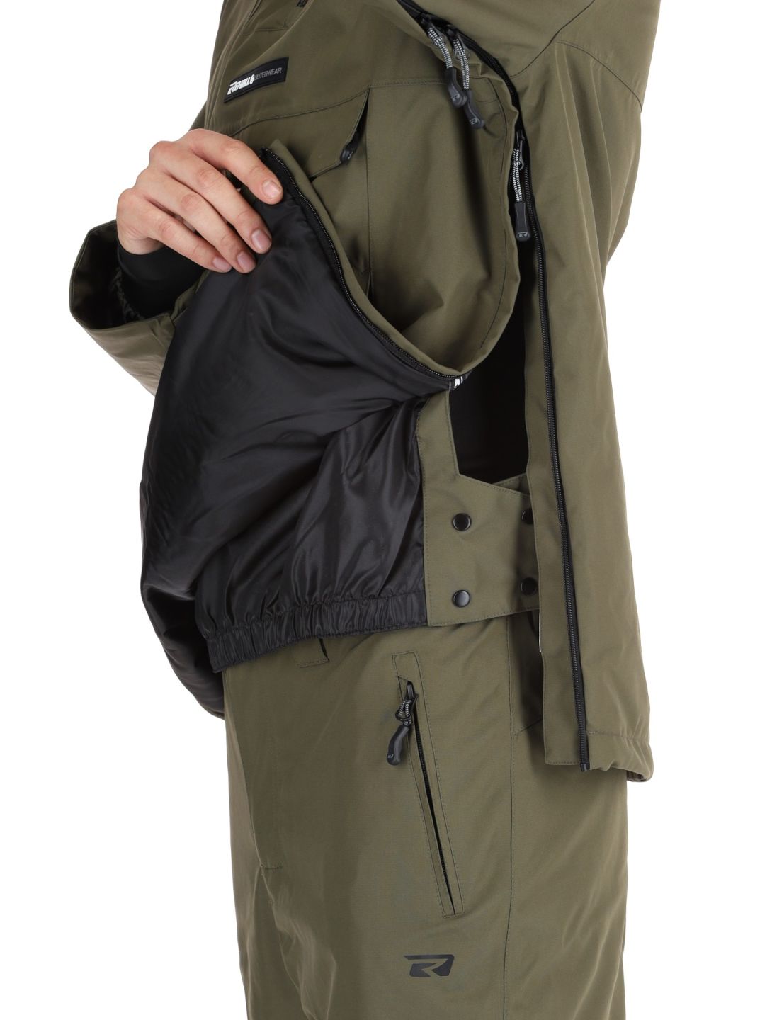 Rehall, Tabor-R anorak uomo Olive verde 