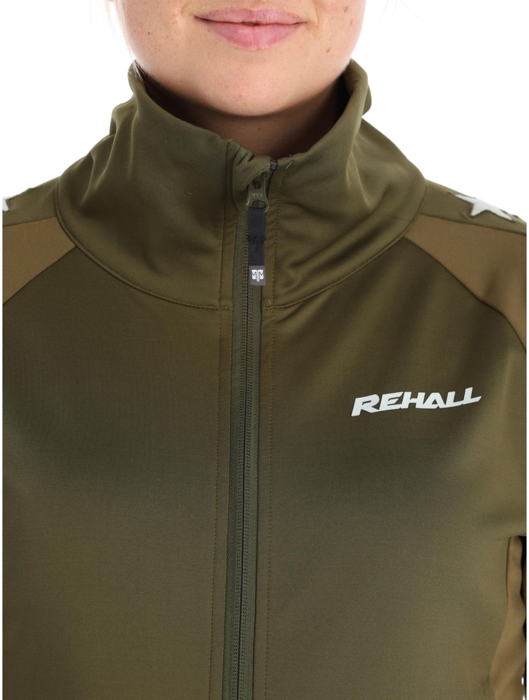 Rehall, Tess-R gilet donna Olive grigio, verde 