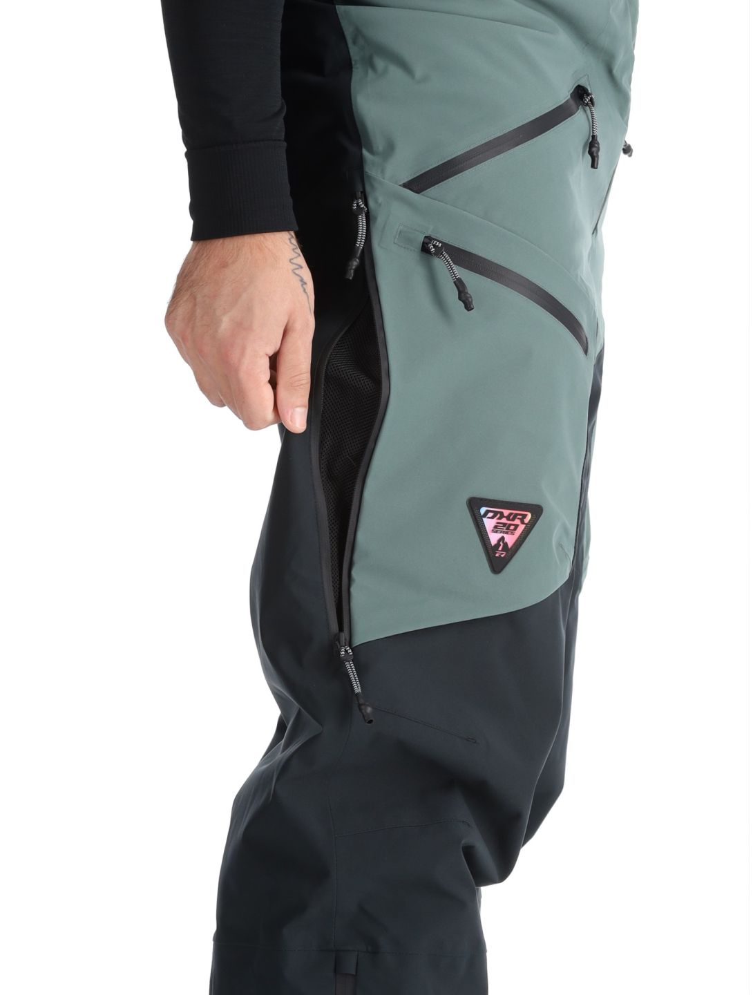 Rehall, Toluca-R pantaloni da sci uomo Fender Green verde 